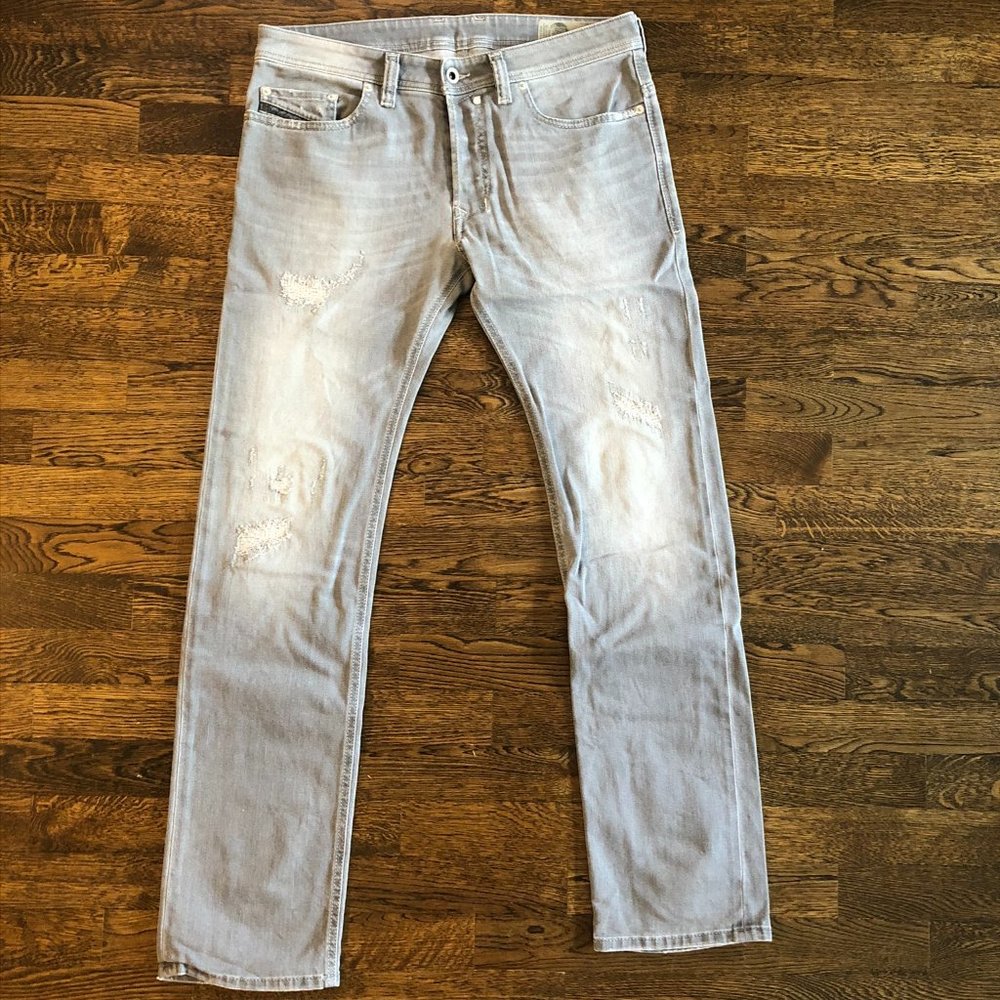 Diesel Jeans Safado Grey Stretch 32x32 RARE